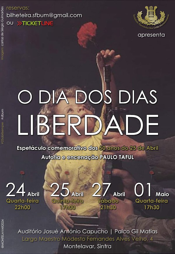 O DIA DOS DIAS LIBERDADE ESPETÁCULO