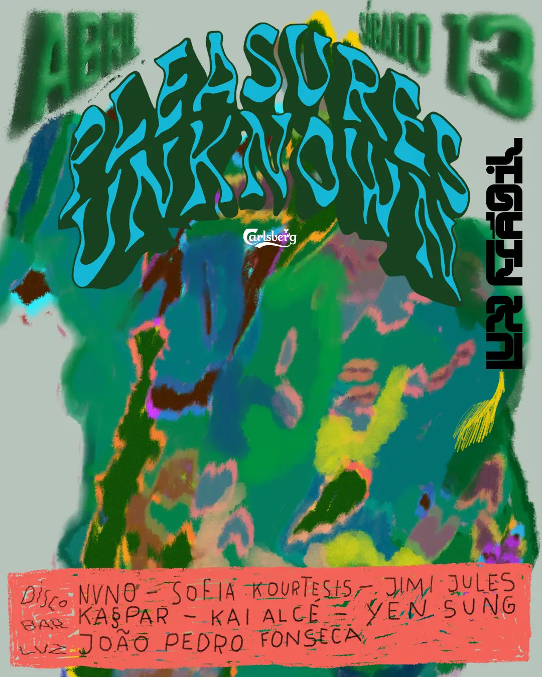 PLEASURES UNKNOWN: Sofia Kourtesis x Jimi Jules x Kai Alcé x Yen Sung x NVNO x KaSpar - Lux Fragil