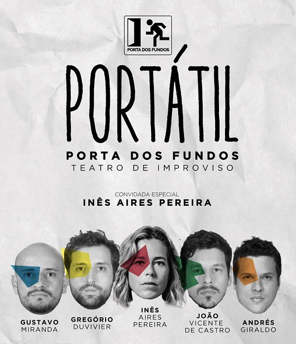 PORTÁTIL | PORTA DOS FUNDOS - Aula Magna A tão aguardada quinta temporada do espetáculo de improviso