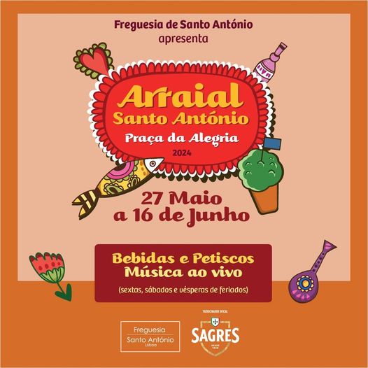 Arraial de Santo António - Praça da Alegria 2024
