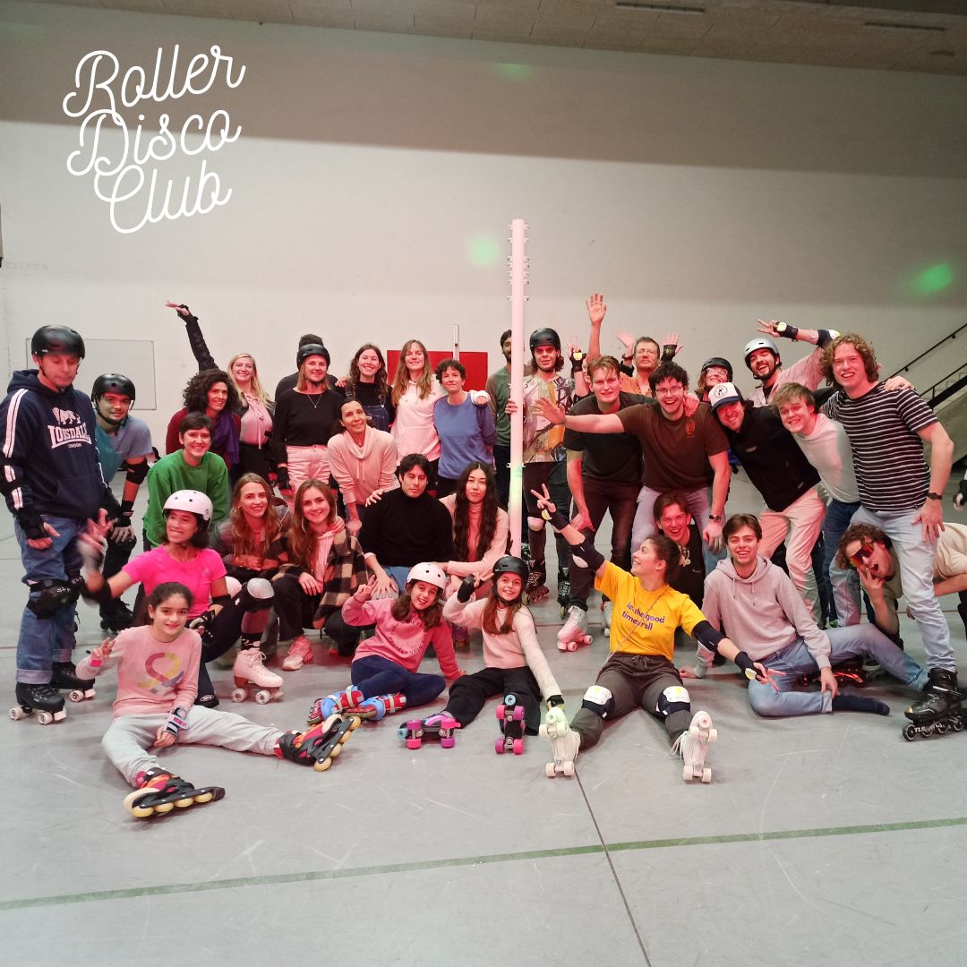 Andar de patins e recordar os velhos tempos da escola