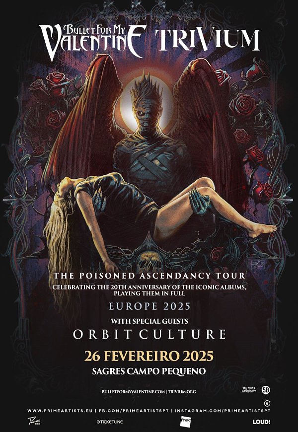 BULLET FOR MY VALENTINE & TRIVIUM - Campo Pequeno
