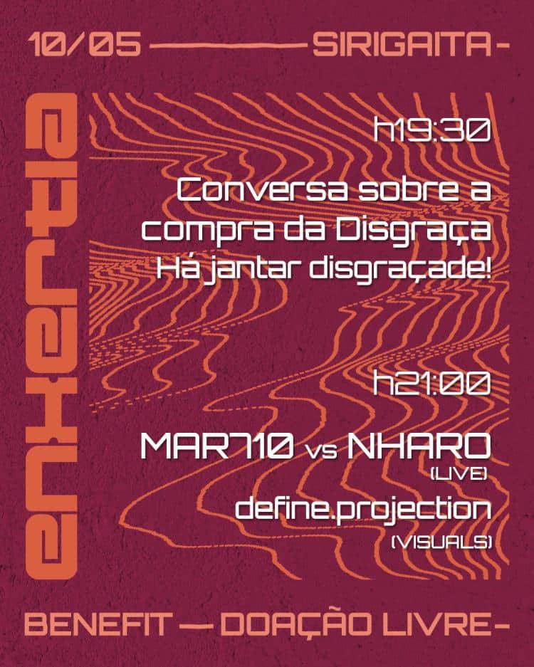 Benefit Disgraça Conversa + MAR710 & NHARO