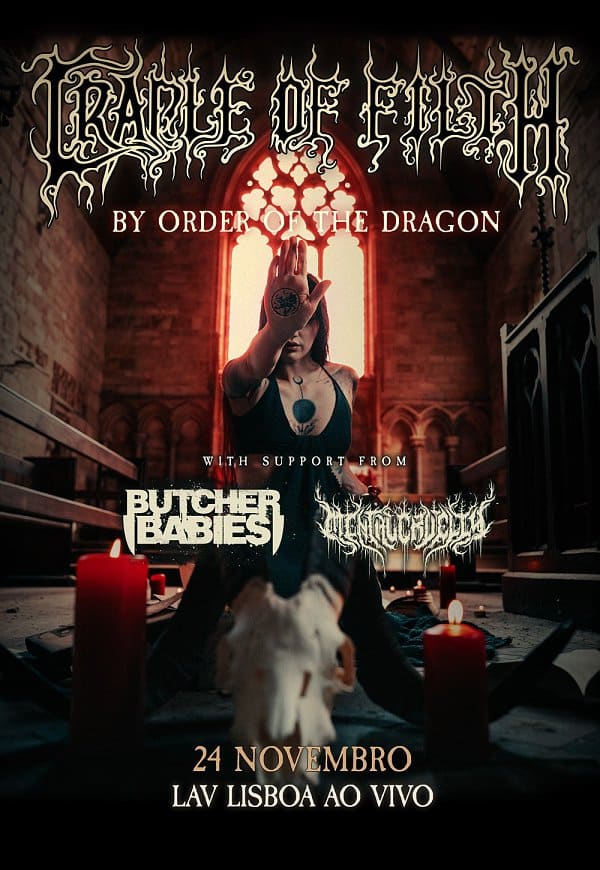 CRADLE OF FILTH - LAV - Lisboa Ao Vivo