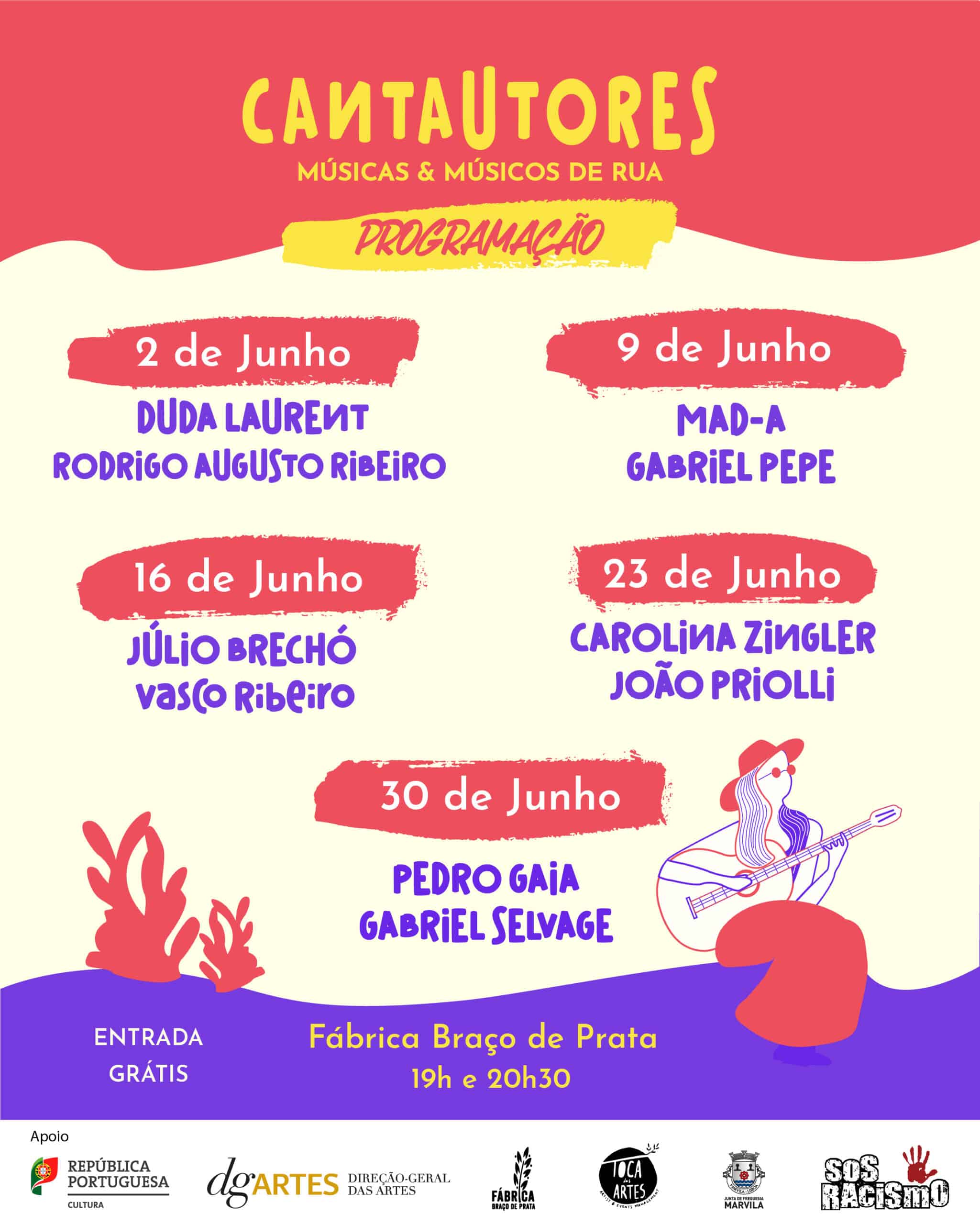 CANTAUTORES - MÚSICAS & MÚSICOS DE RUA