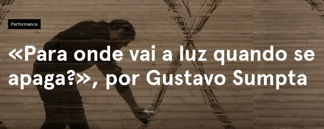 Para onde vai a luz quando se apaga? | Gustavo Sumpta