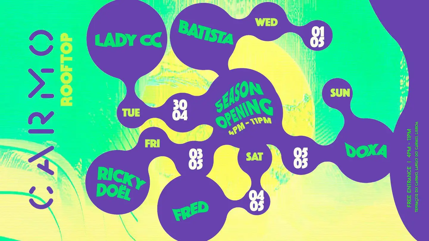 Carmo Rooftop Opening Season