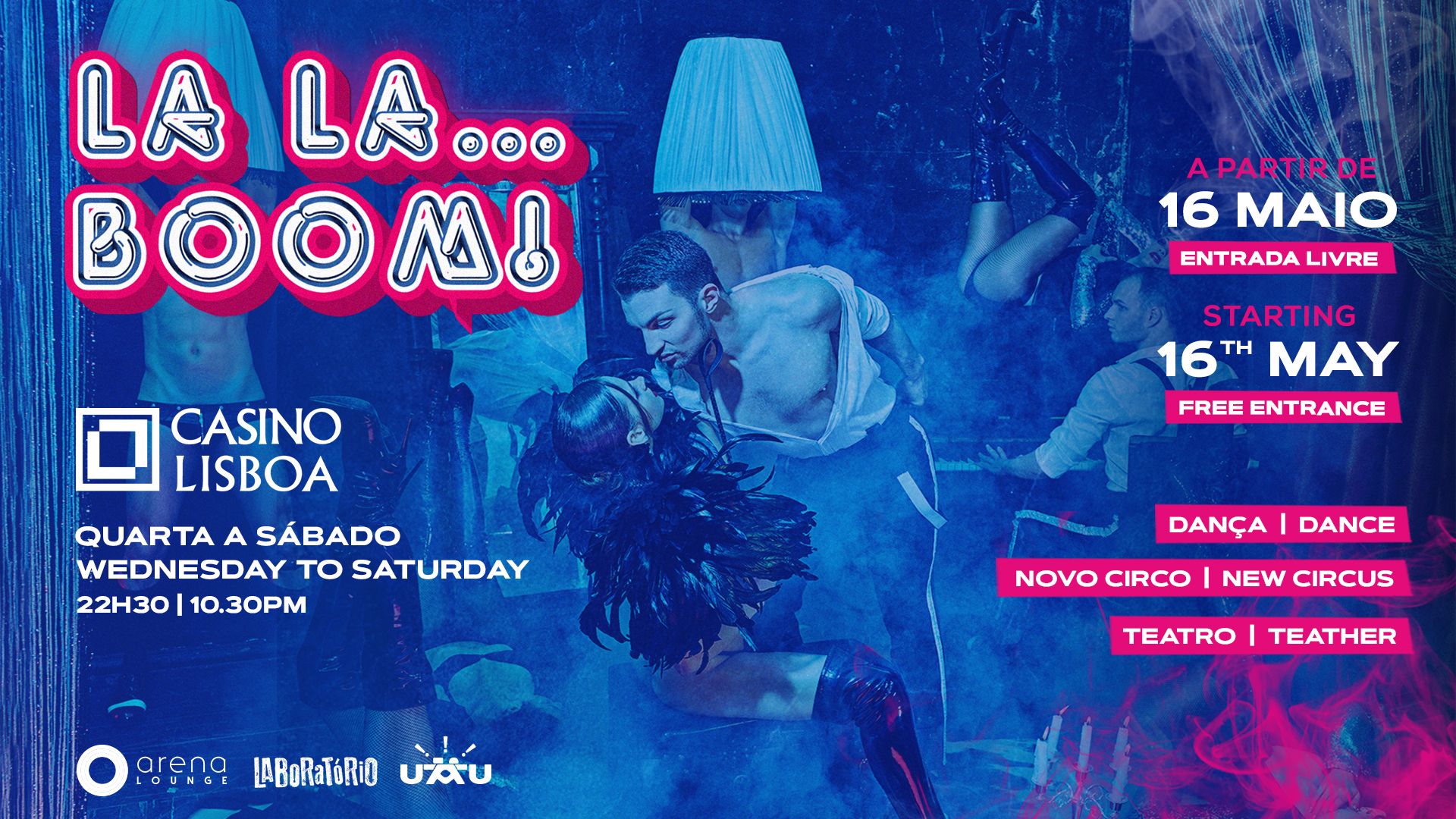 Casino Lisboa estreia La La Boom... a 16 de maio
