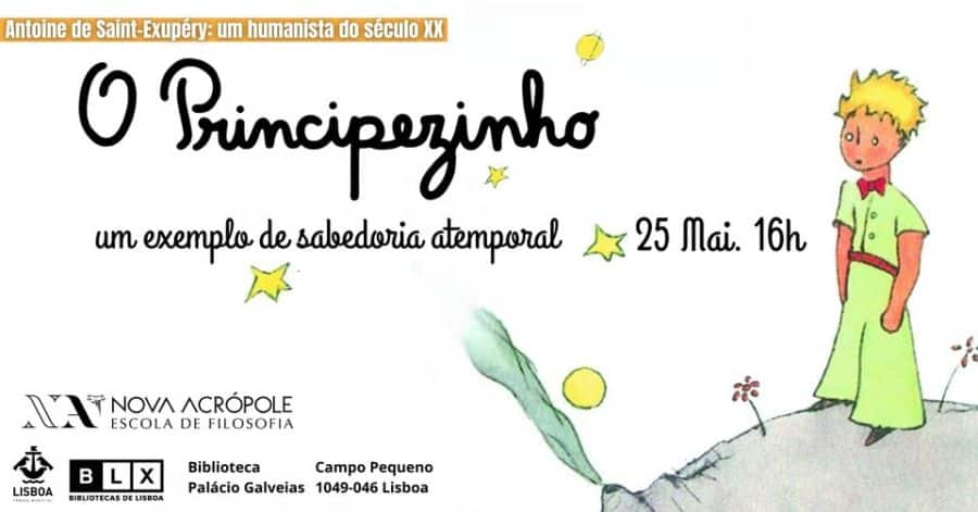 Conferência O Principezinho um exemplo de sabedoria atemporal