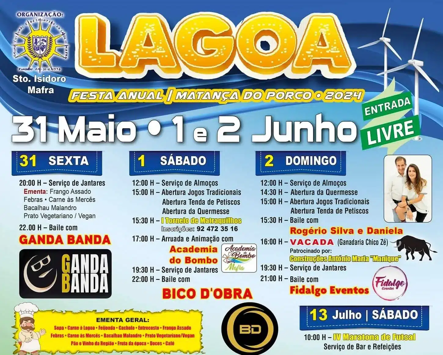 Festa Anual 2024 - Lagoa