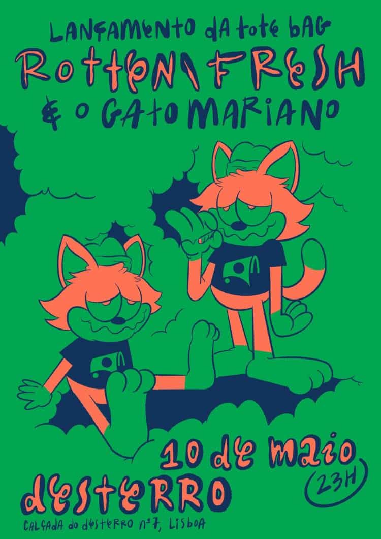 Festa de Lançamento da Tote Bag O Gato Mariano + DJ Privilégio