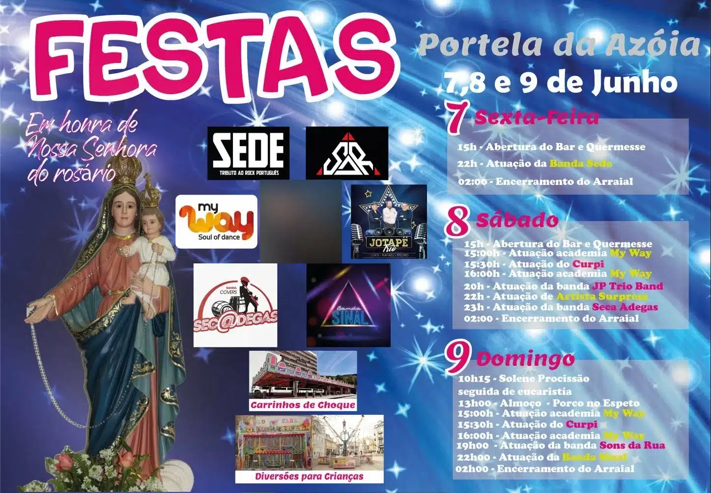 Festas Nossa Senhora do Rosário 2024 - Portela Da Azóia