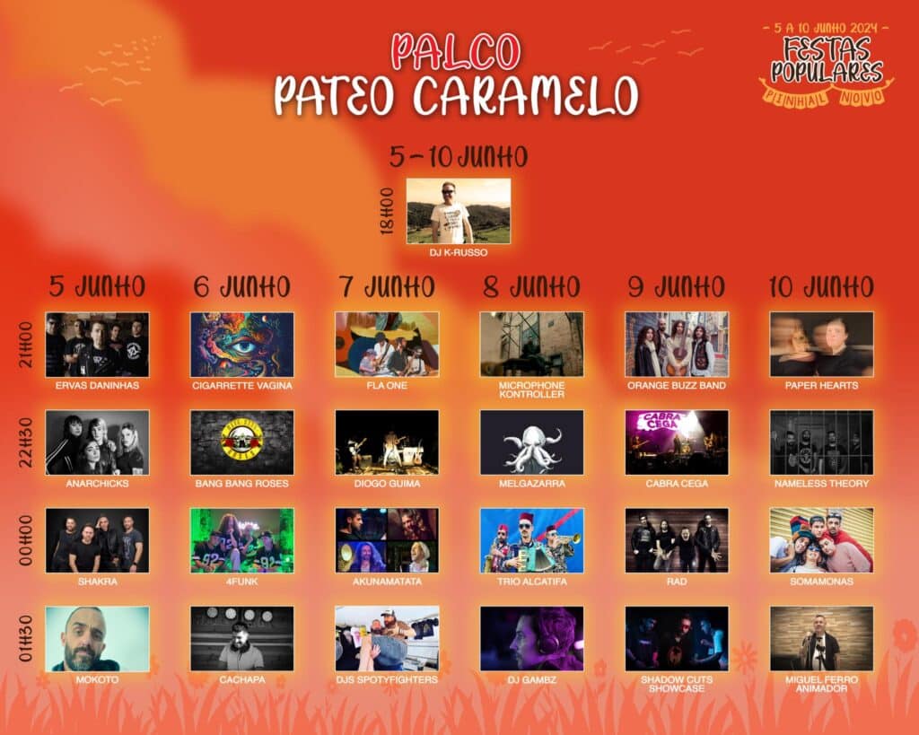 Festas Populares 2024 - Pinhal Novo palco