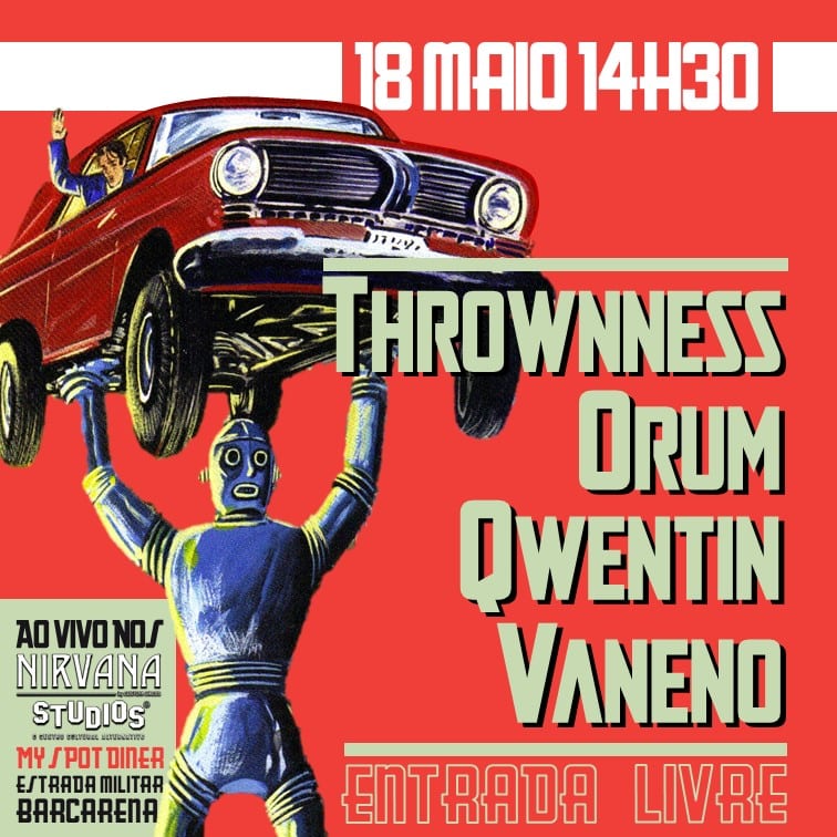 Matiné de Peso - THROWNNESS, ORUM, QWENTIN, VANENO