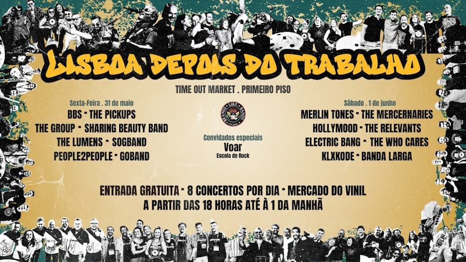 Lisboa depois do trabalho