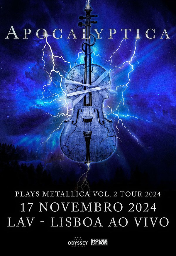 APOCALYPTICA Plays Metallica Vol. 2 Tour 2024