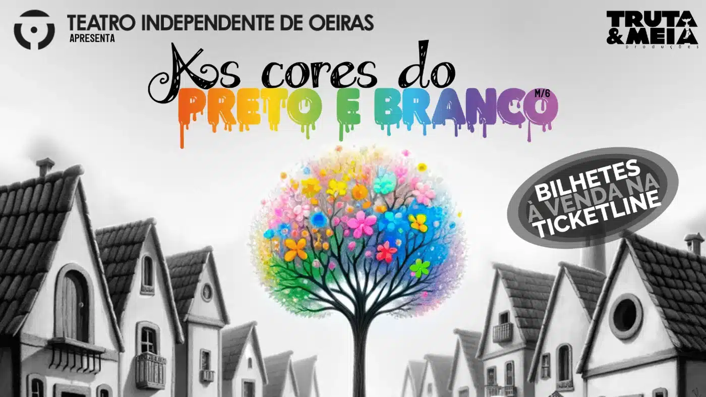 AS CORES DO PRETO E BRANCO