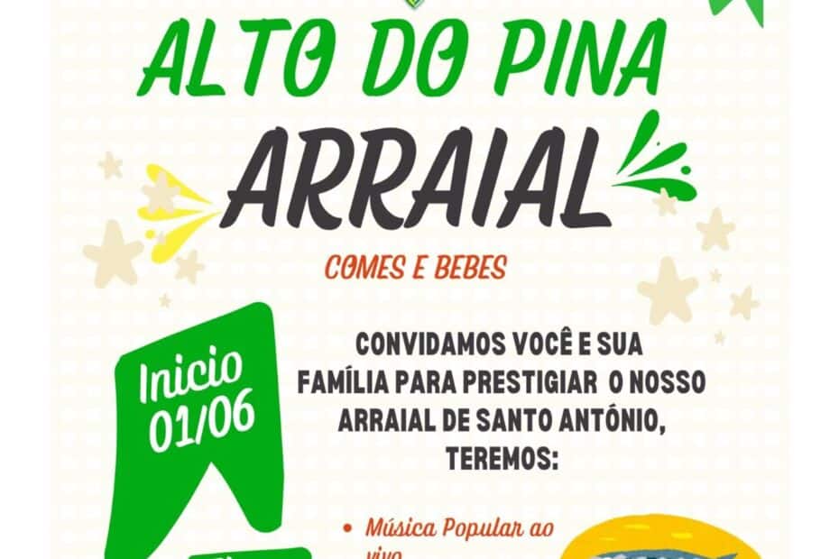 Arraial Popular Alto do Pina 2024