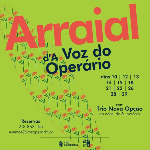 Arraial da Voz do Operário 2024