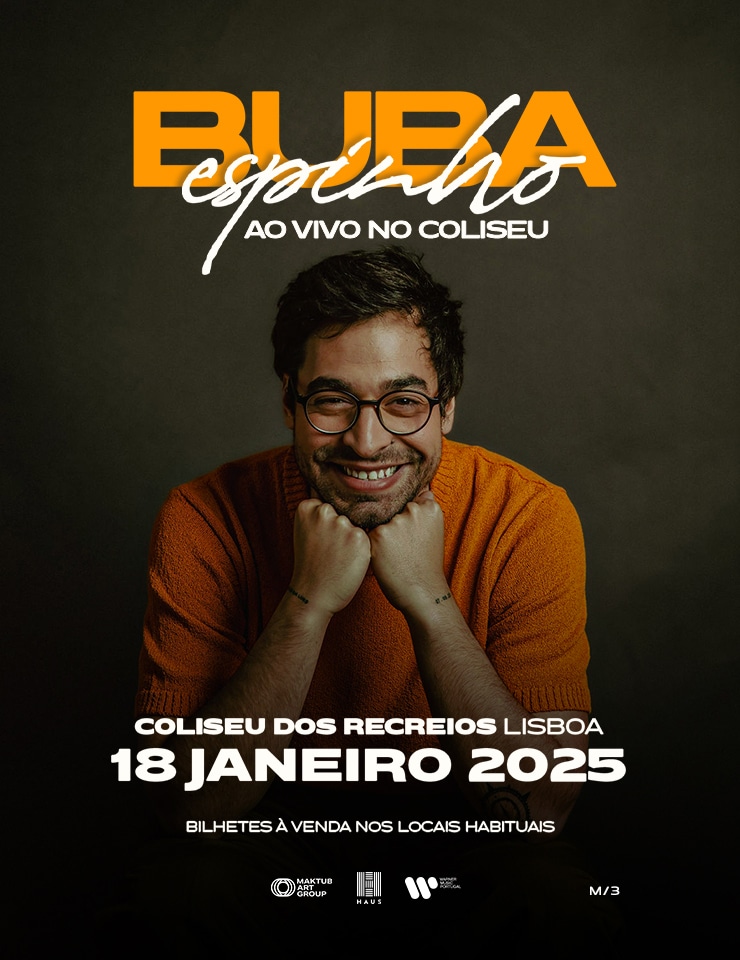 BUBA ESPINHO AO VIVO NO COLISEU