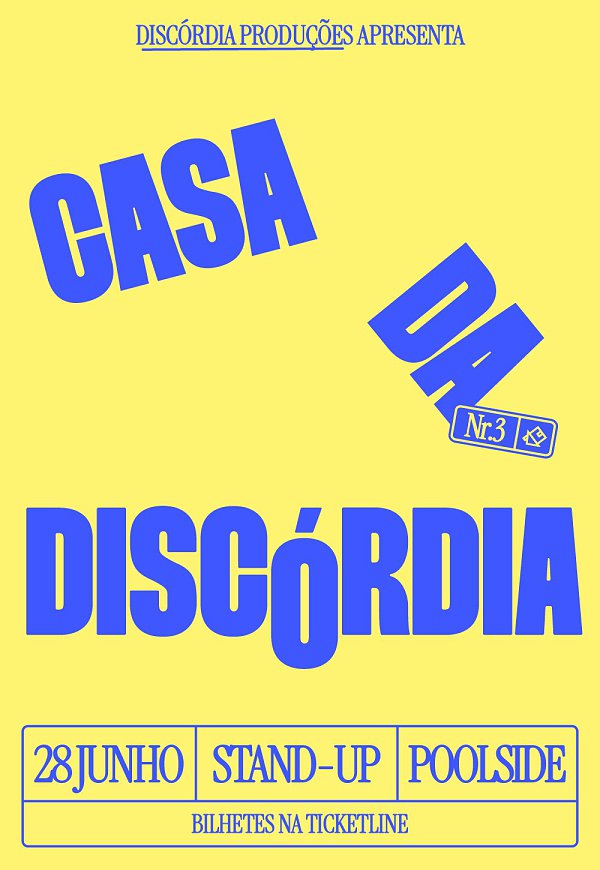CASA DA DISCÓRDIA - Nº 3