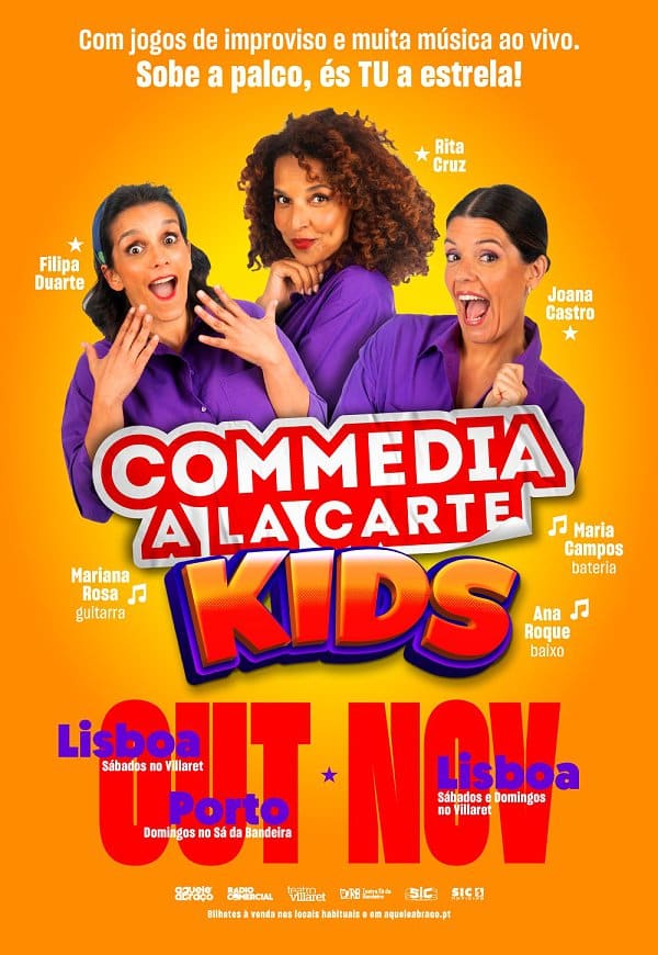 COMMEDIA A LA CARTE KIDS - Teatro Villaret