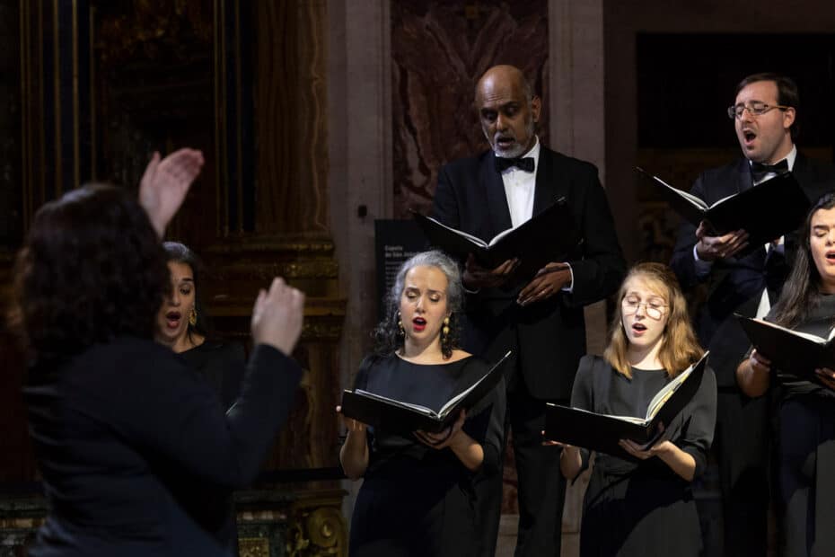 Coro Gulbenkian em São Roque