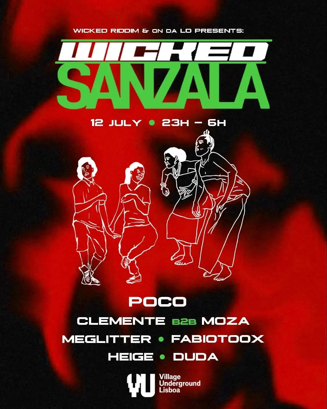 WICKED SANZALA - Village Underground Lisboa