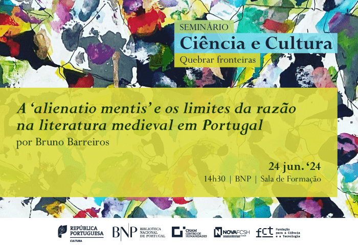 CICLO DE SEMINÁRIOS CIÊNCIA E CULTURA. QUEBRAR FRONTEIRAS: 