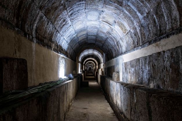 Percurso Subterrâneo no Aqueduto das Águas Livres