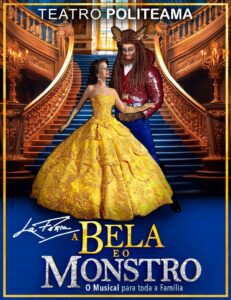 A BELA E O MONSTRO - O Musical | Teatro Politeama