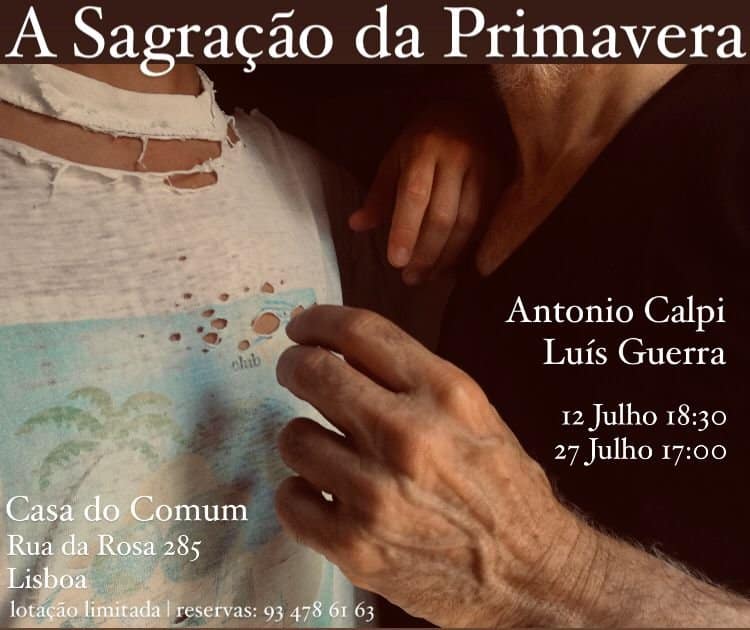 A Sagração da Primavera de António Calpi e Luis Guerra