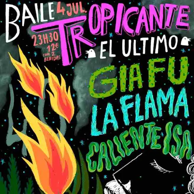 Baile Tropicante - O último feat Gia Fu + La Flama + Caliente Isa - MusicBox