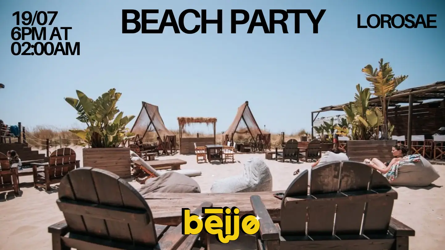 Beach party - Lorosae Bar - Eventos em Lisboa