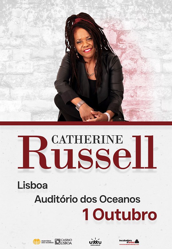 CATHERINE RUSSELL no Casino Lisboa - Auditório dos Oceanos