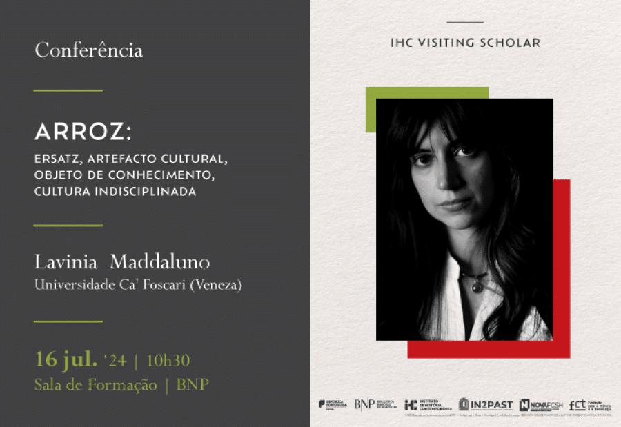 CONFERÊNCIA Arroz ersatz, artefacto cultural, objeto de conhecimento, cultura indisciplinada