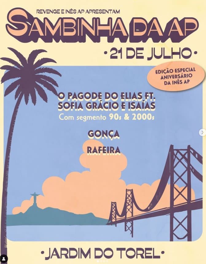 Sambinha da AP - Celebrando os Anos da Inês Aires Pereira!