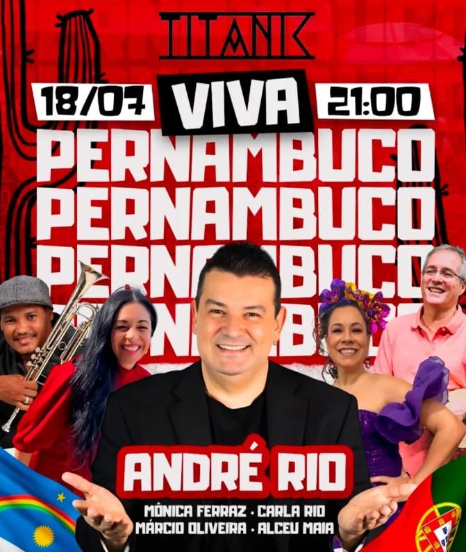 André Rio no Titanic Sur mer