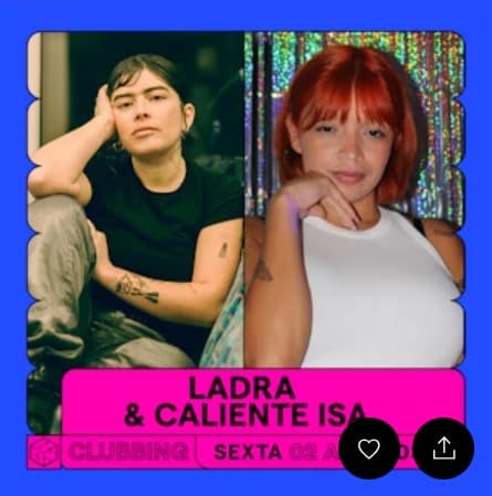 Ladra + Caliente Isa - Musicbox Lisboa