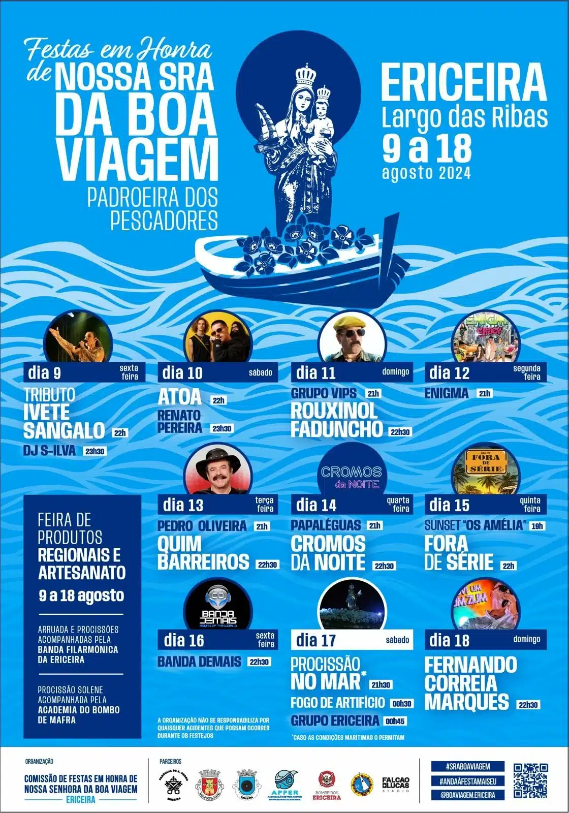 Festas de Nossa Sra da Boa Viagem 2024 - ERICEIRA