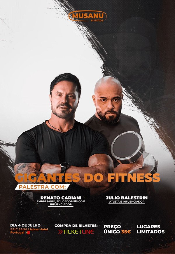 GIGANTES DO FITNESS COM CARIANI E BELESTRIN