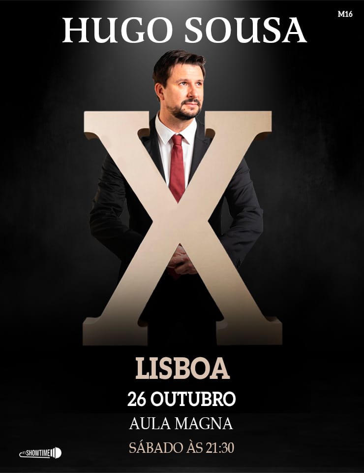 Hugo Sousa X Tour - Stand Up Comedy - Aula Magna