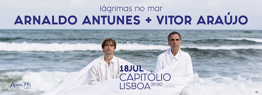 LÁGRIMAS NO MAR - ARNALDO ANTUNES E VITOR ARAÚJO