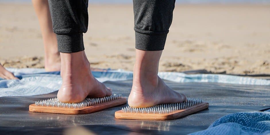 Sadhu Yoga Board Nails Standing