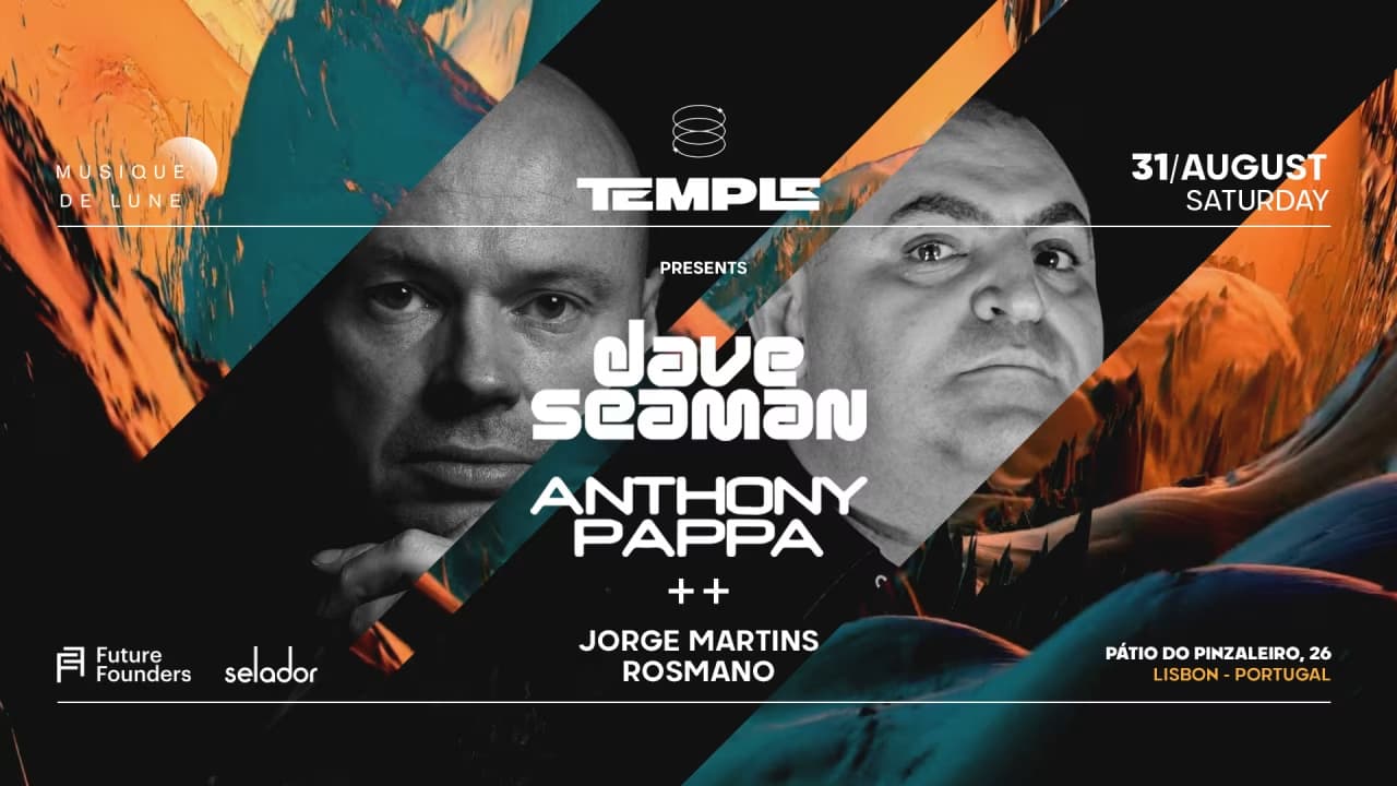 Temple presents DAVE SEAMAN (UK), ANTHONY PAPPA (AUS)