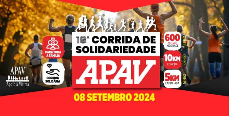 18ª edição da “Corrida de Solidariedade APAV” 2024