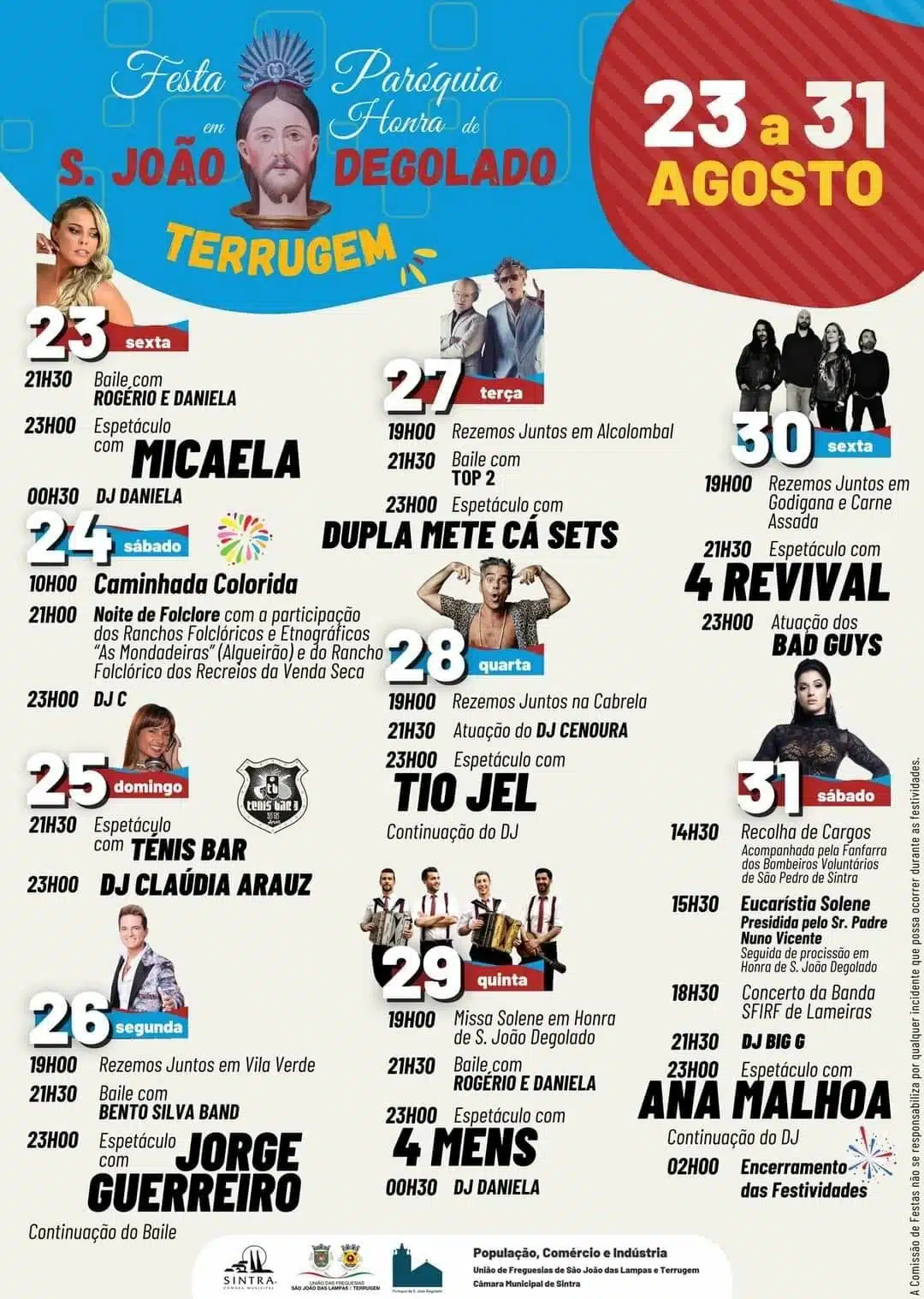 Festa de São João Degolado 2024 - Terrugem
