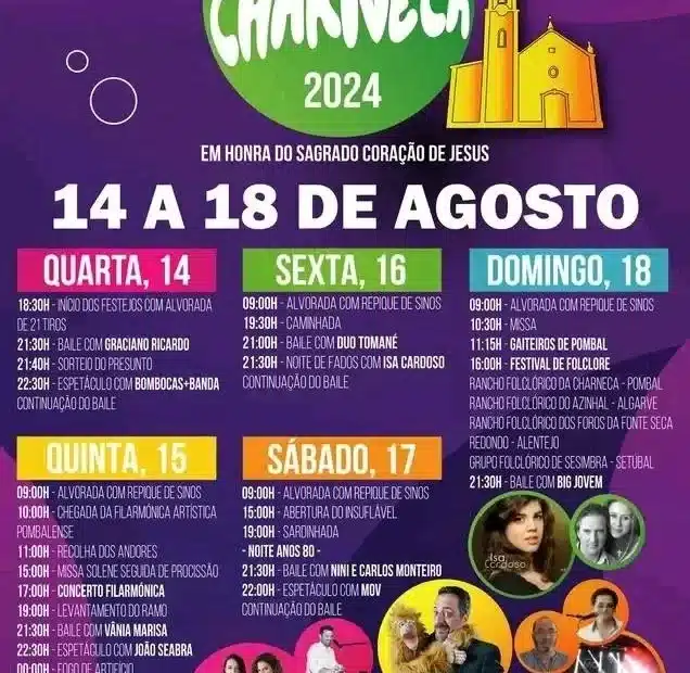 Festas da Charneca 2024 - Pombal