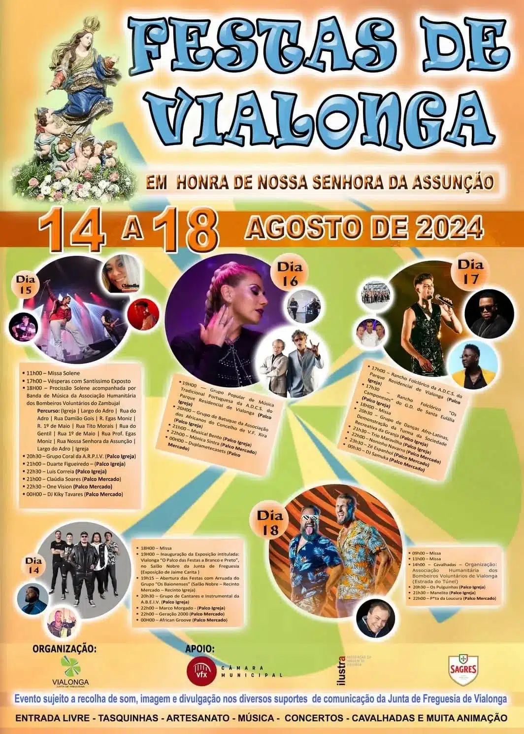 Festas de Nossa Senhora da Assunção 2024 - Vialonga