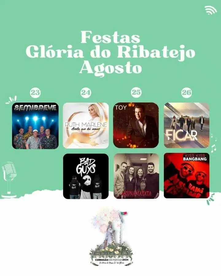 Festas de Nossa Senhora da Glória 2024 - Glória do Ribatejo